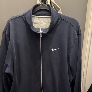 Nike Dark Blue Full-Zip Jacket